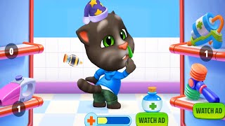 MY TALKING TOM FRIENDS 😻 ANDROID GAMEPLAY #4 - TAKING TOM AND FRIENDS BEST MOMENTS BY OUTFIT screenshot 5