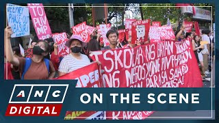 WATCH: Transport groups continue protest vs. PUV Modernization Program on Labor Day | ANC