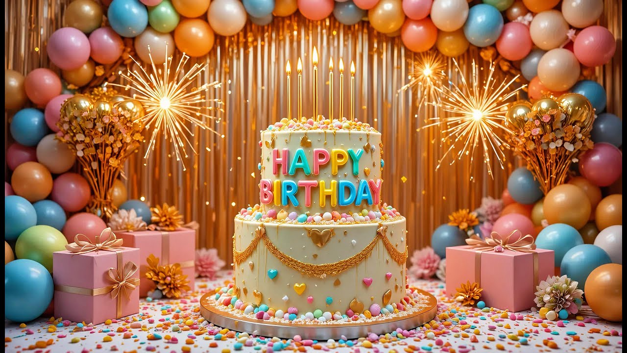 Best Happy Birthday surprise song 🎉 lets Celebrate together 🎁