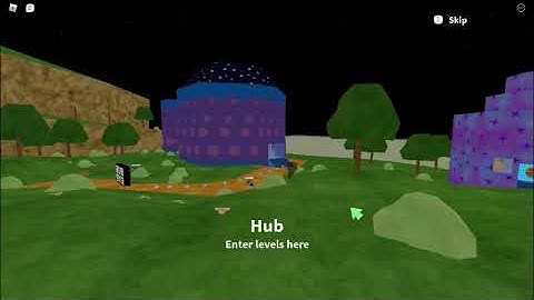 Roblox Robot 64 SKC - Hub You Can Jump! + Getting on Top of the Observatory 0x Spaces