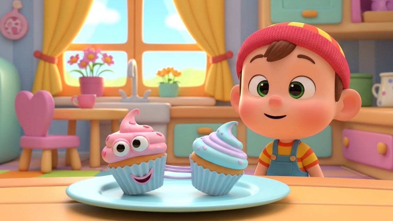 My Cupcake Learned to Dance 🧁💃 Fun Dance Song for Kids | Silly Nursery Rhyme