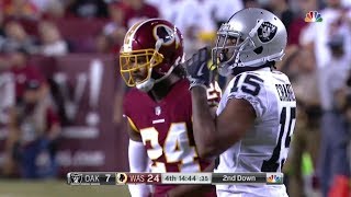 Michael Crabtree & Amari Cooper vs Josh Norman (2017) | WR vs CB Matchup