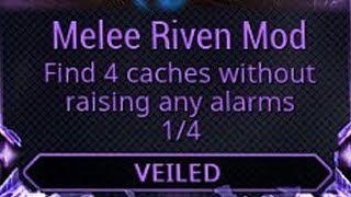 Warframe - Riven Challenge Guides #1 | 4 caches - no alarms