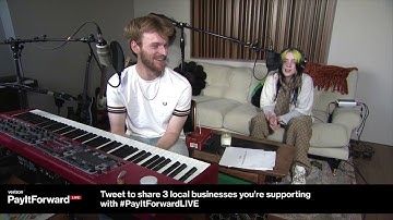 Billie Eilish and Finneas  Verizon Pay It Forward