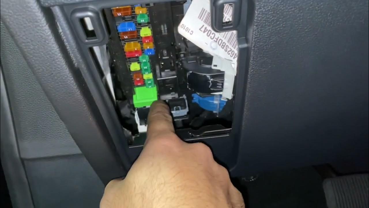 2022 Ford Explorer Hood Release Handle Removal - YouTube