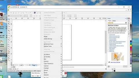 Coreldraw x6  menu bar not visible in Windows 10