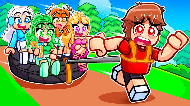 CARRYING My CRAZY FAN GIRLS In Roblox...