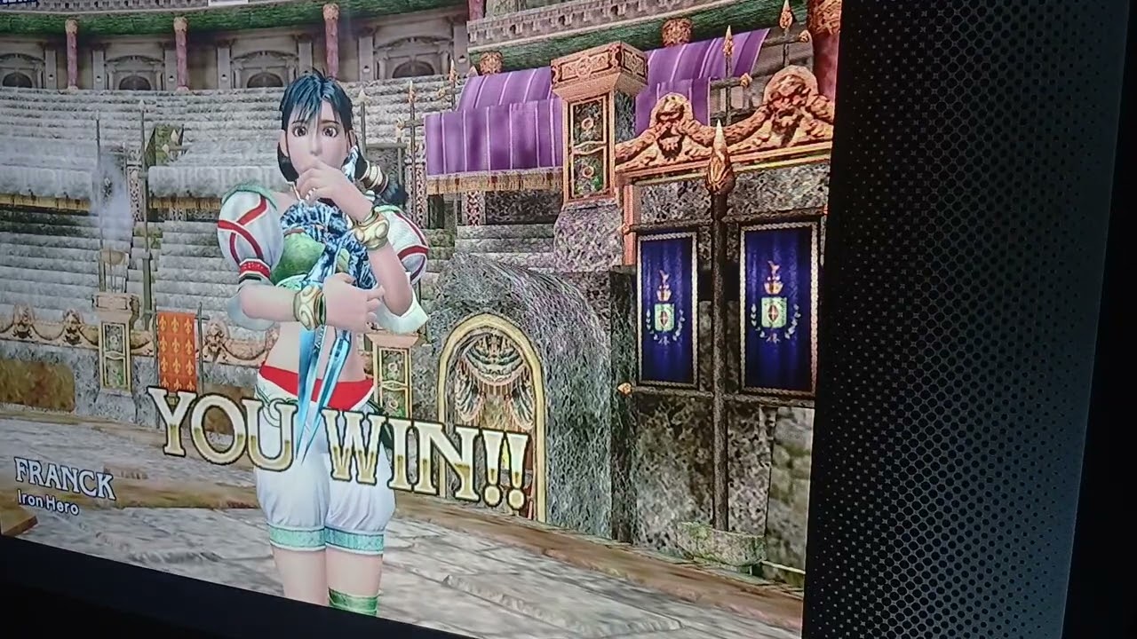 Petit party de soulscalibur ll sur le monde maître d'armes bonne mission 