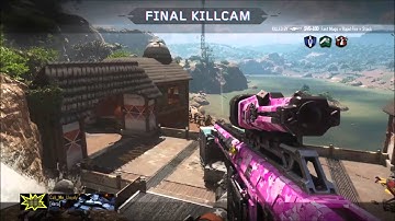 My First BO3 Insane Trickshot On Hunted (Bots)