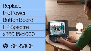 Replace the Power Button Board | HP Spectre x360 15-bl000 | HP