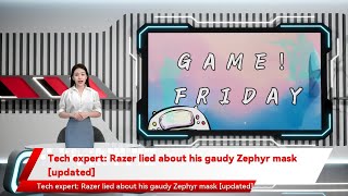 Tech expert: Razer lied about his gaudy Zephyr mask [updated]
