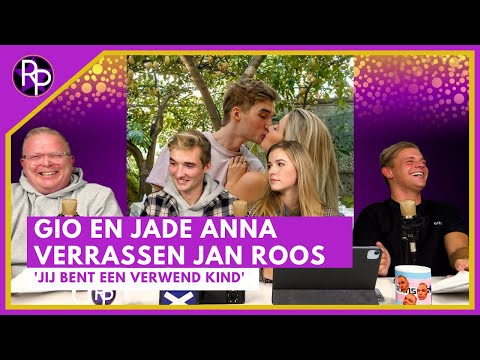 Gio en Jade Anna verrassen Jan Roos: &rsquo;Verwend kind ben je&rsquo; | RoddelPraat