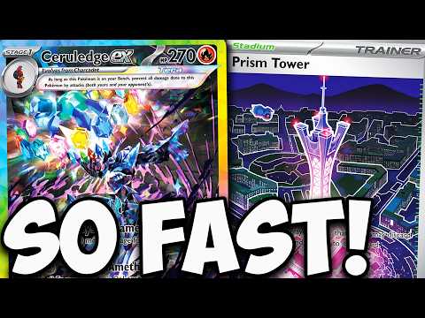 Ceruledge ex Goes SUPER Fast Now!