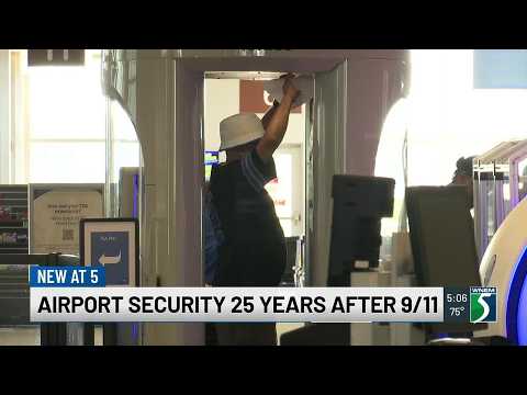 Airport security 25 years after 9/11