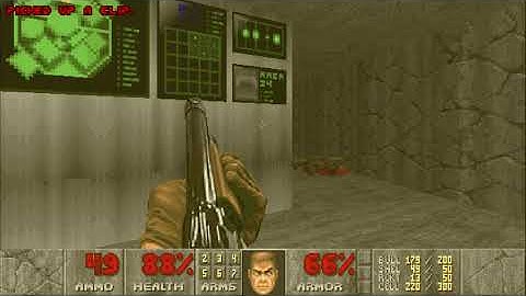 Doom 2: Hell on Earth (Ultra-Violence Plus 100%) - Map 2: Underhalls