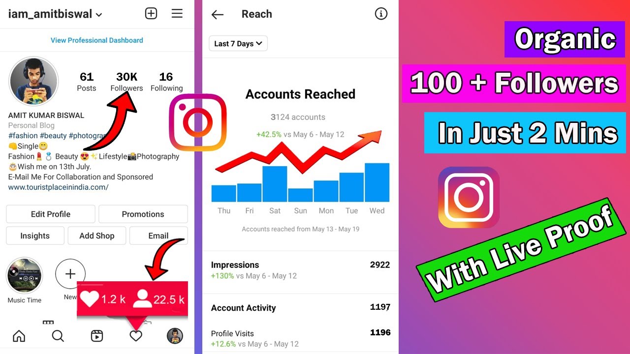 How To increase Instagram Followers organically | Instaram par follower ...