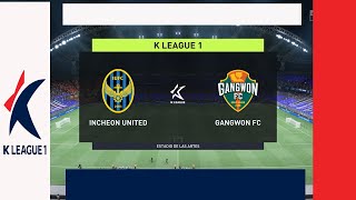 ⚽🇰🇷 Icheon United   vs   🇰🇷 Gangwon FC   ⚽ | 🏆 K League 1    (22/06/2022) 🎮 Fifa