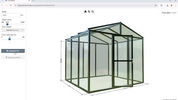 Parametric Glass Design of Greenhouse with BIM and CAD Automation | DynaMaker Demos