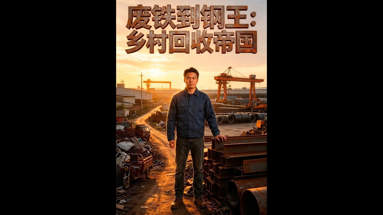 【一口气看完】《废铁到钢王：乡村回收帝国》#短剧 #AI短剧 #逆袭 #drama #爽剧 #鲨鱼先生