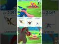Shiny ✨️ Charizard 🔥 Darkrai 😈 Greninja 🥷🏻 in #pokemongo #pokemon #gbl