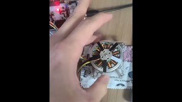 BLDC  position control test