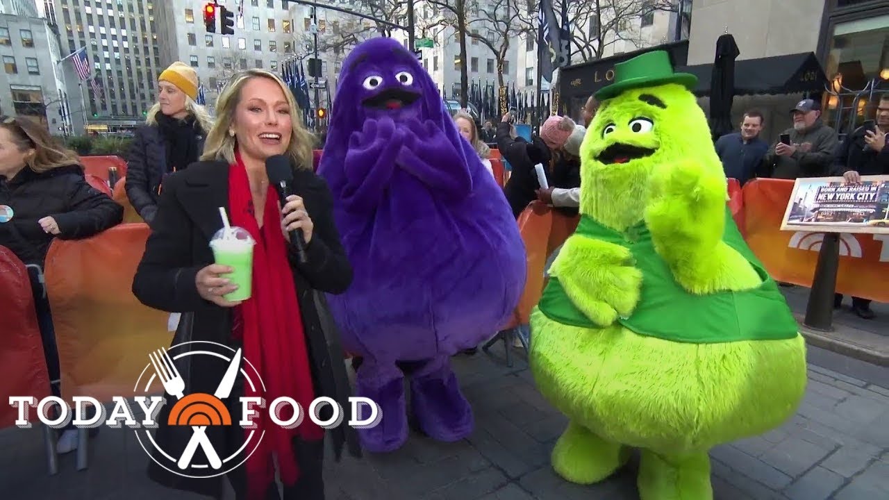 Tio O'Grimacey volta em ação do McDonald's; Grimace descobre