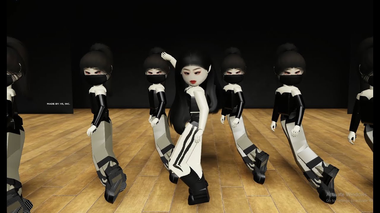 JISOO - 꽃 'FLOWER' (Dance Practice) ROBLOX VER - YouTube