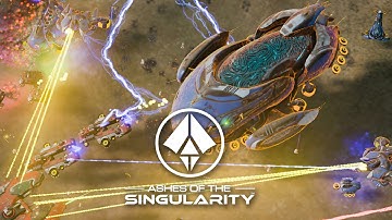 Ashes of the Singularity - Substrate NEW Faction Gameplay (PC HD)