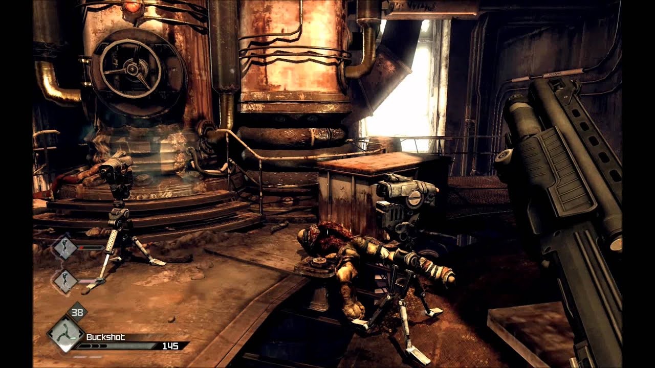 RAGE - Sentry Turrets - YouTube