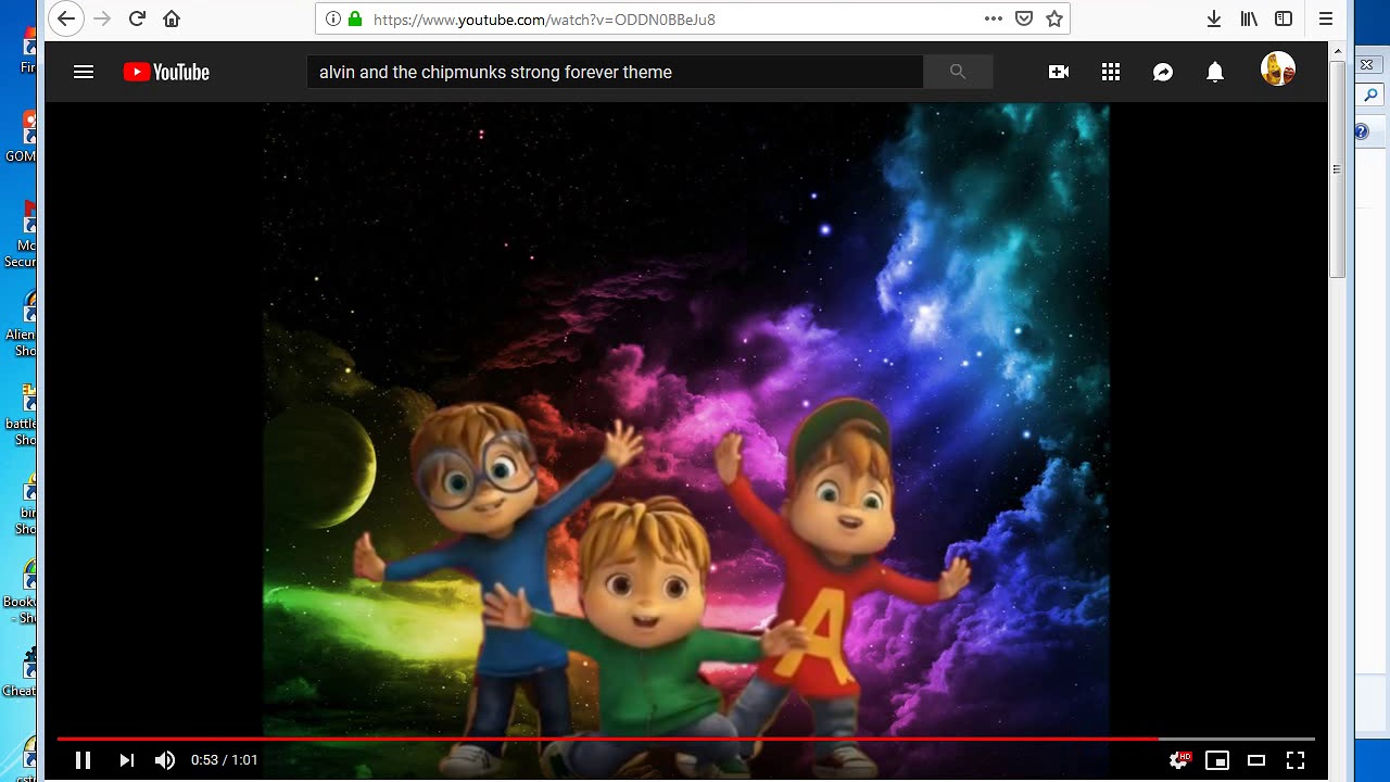 Alvin and The Chipmunks "We're Champions" REMASTERED THEME 3 SUBSCRIBER
