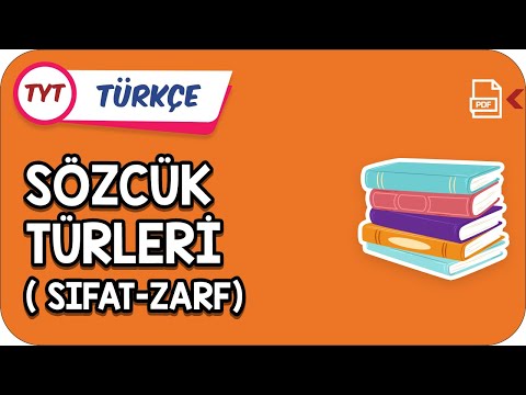 Sözcük Türleri ( Sıfat-Zarf) | TYT Hızlanış Kampı     #Kamp2021