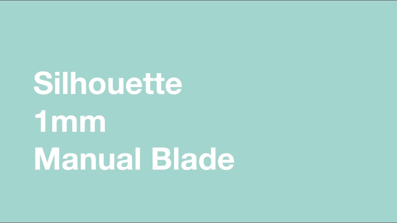 🥰 Silhouette Cameo 4 Blades Explained 