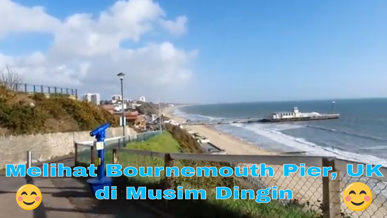 Hidup di  Inggris  Jalan2 Ke Pantai  Bournemouth Feb 20 