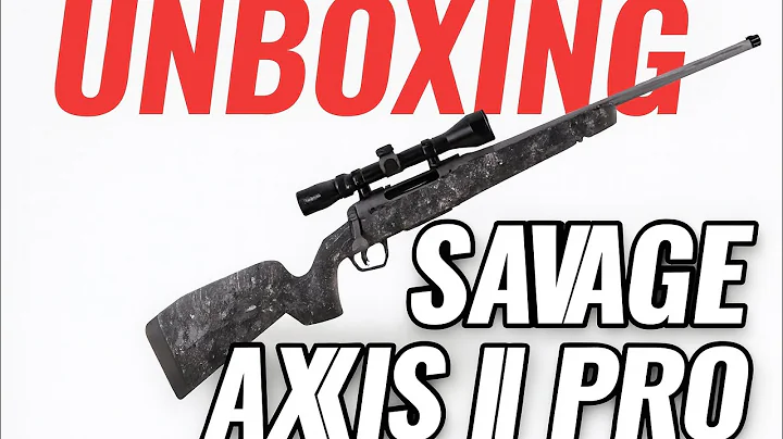 Savage AXIS II PRO Midnight XP .243 — Quick Unboxing & First Look