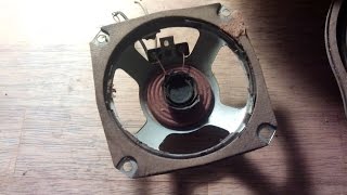 Sunday Project - blown speaker repair