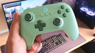 CONTROLE 8BITDO ULTIMATE C 2.4GHZ CUSTO BENEFÍCIO PARA JOGAR NO PC EM 2024 !!!