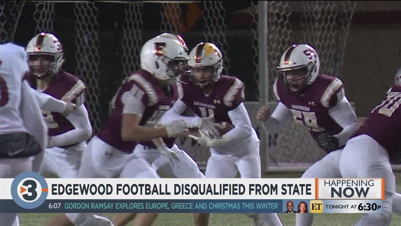 Edgewood football team disqualified from WIAA playoffs YouTube