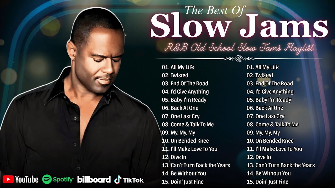 80’s & 90’s R&B Slow Jam Mix 💿🍷Brian McKnight, Joe, Boyz II Men, K-Ci & JoJo ✨Old School Classics