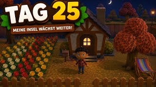 Die Insel wird immer schöner! 🍂 | Brücke gebaut & Zaun erweitert | Tag 25