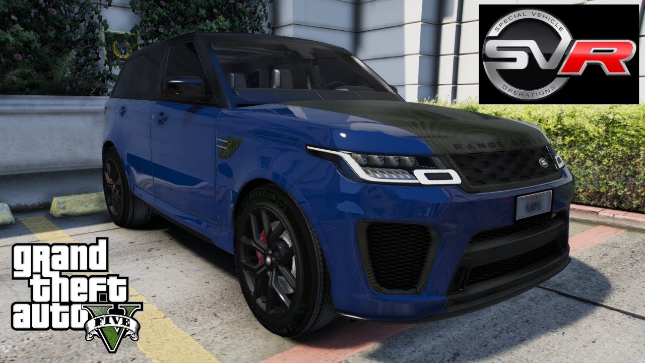 Uber 2018 Range Rover Sport SVR - NVE GTA 5