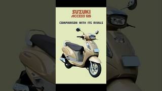 Suzuki Access 125 comparison #youtubeshorts #scooter #scooty #suzuki #suzukiaccess125 #motorscooter