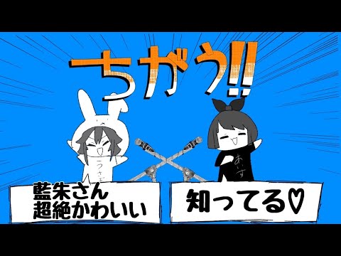 ちがう!!!/藍朱feat.雪兎-うさぎ-【歌ってみた】