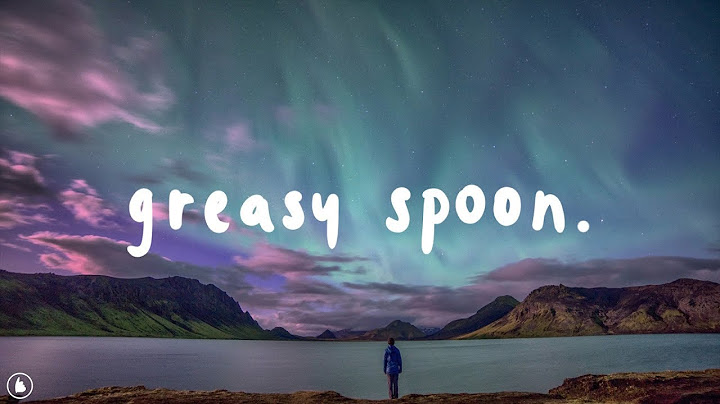 Greasy Spoon Lyric Video version - Lyric Video performance video thumbnail