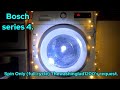 Bosch series 4 Spin Only (full cycle) Thewashinglad1200's request.