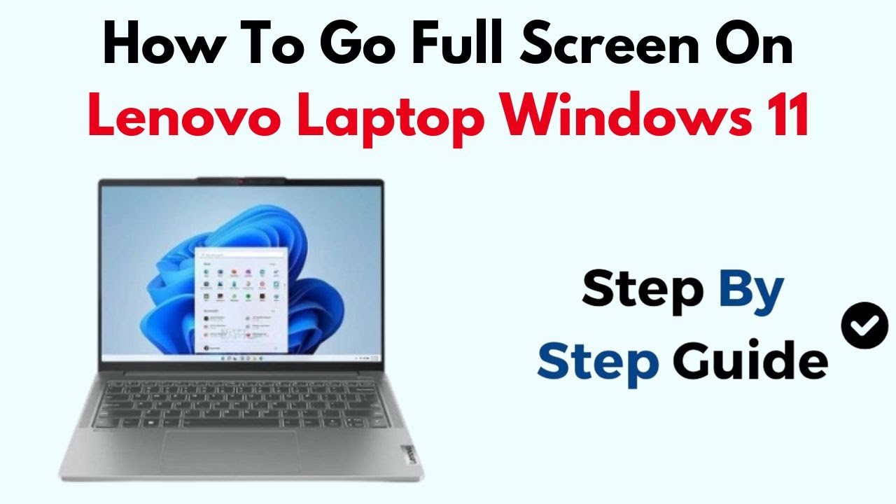 how-to-go-full-screen-on-lenovo-laptop-windows-11-youtube