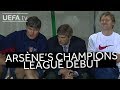 WENGER CHAMPIONS LEAGUE DEBUT