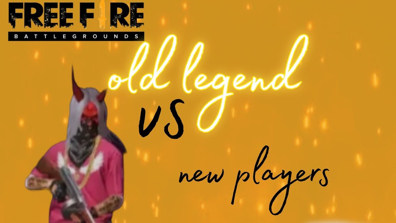 Freefire old legend player vs new player