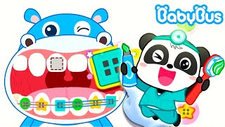 Baby Panda: Dental Care | Kiki Dental hospital Service | Panda Kiki treats teeth to animals Ep 2 screenshot 4
