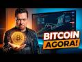 BITCOIN AGORA - COTAÇÃO AO VIVO E ESTUDOS GRÁFICOS👇 #bitcoin #criptomoedas #mercadofinanceiro