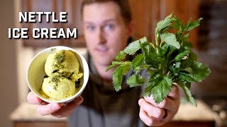 Lets Make Stinging Nettle Ice Cream